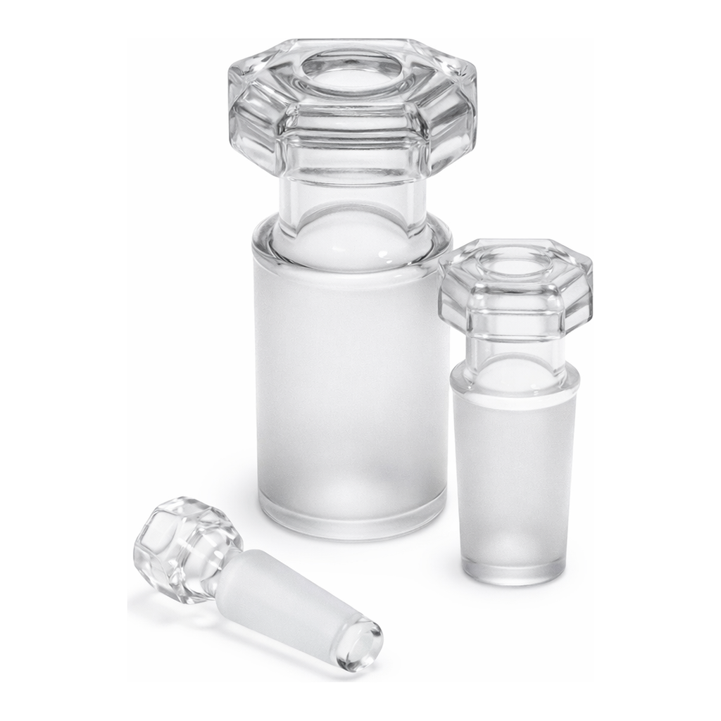Merck Quickfit ground-glass stoppers