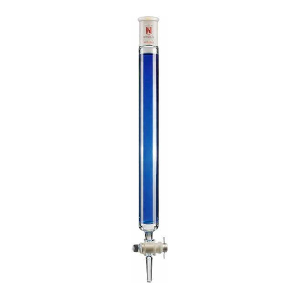 Merck Synthware chromatography column with PTFE stopcock