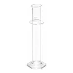 Merck Pyrex single metric scale graduated cylinder, calibrated to deliver