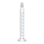Merck Pyrex serialized/certified graduated cylinder with Pyrex stopper