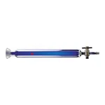 Merck Synthware chromatography column with with spherical joint, PTFE stopcock and coarse frit