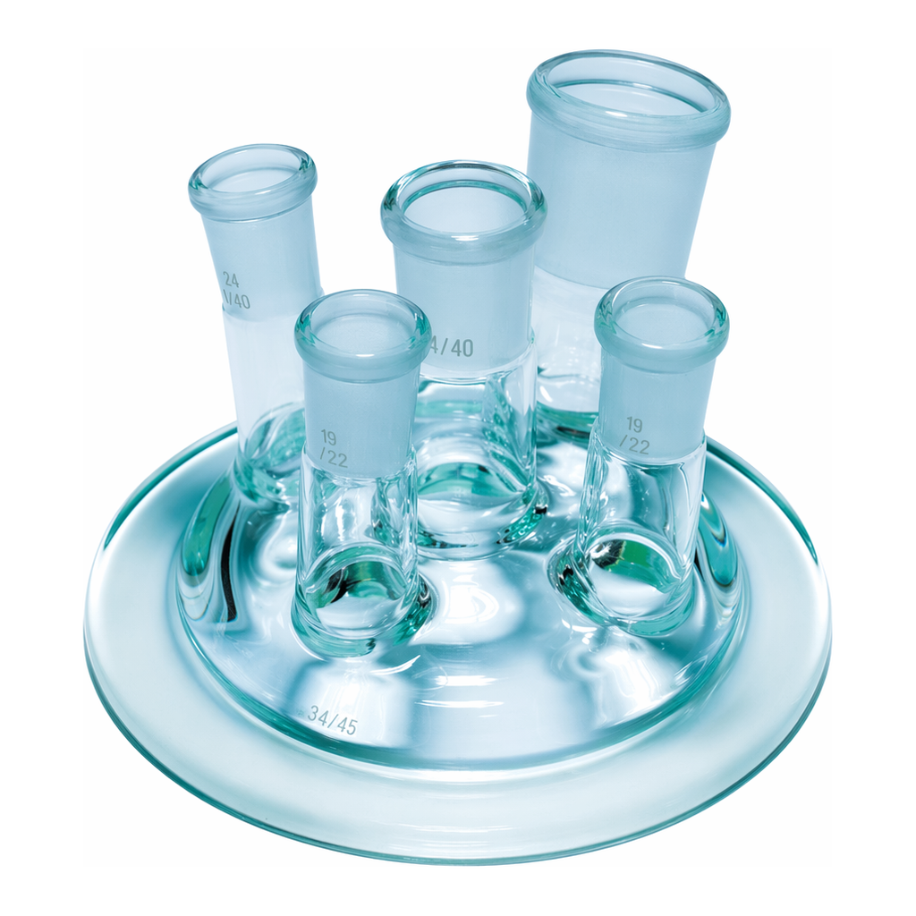 Merck Quickfit flat flange lids for reaction flasks