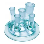 Merck Quickfit flat flange lids for reaction flasks
