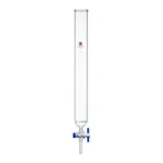 Merck Synthware chromatography column with PTFE stopcock and coarse frit