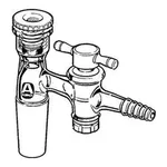 Merck Tubing adapter with Torion connection and stopcock