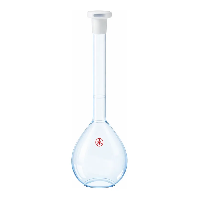 Merck Aldrich Essentials volumetric flask, class A, meets ASTM E288