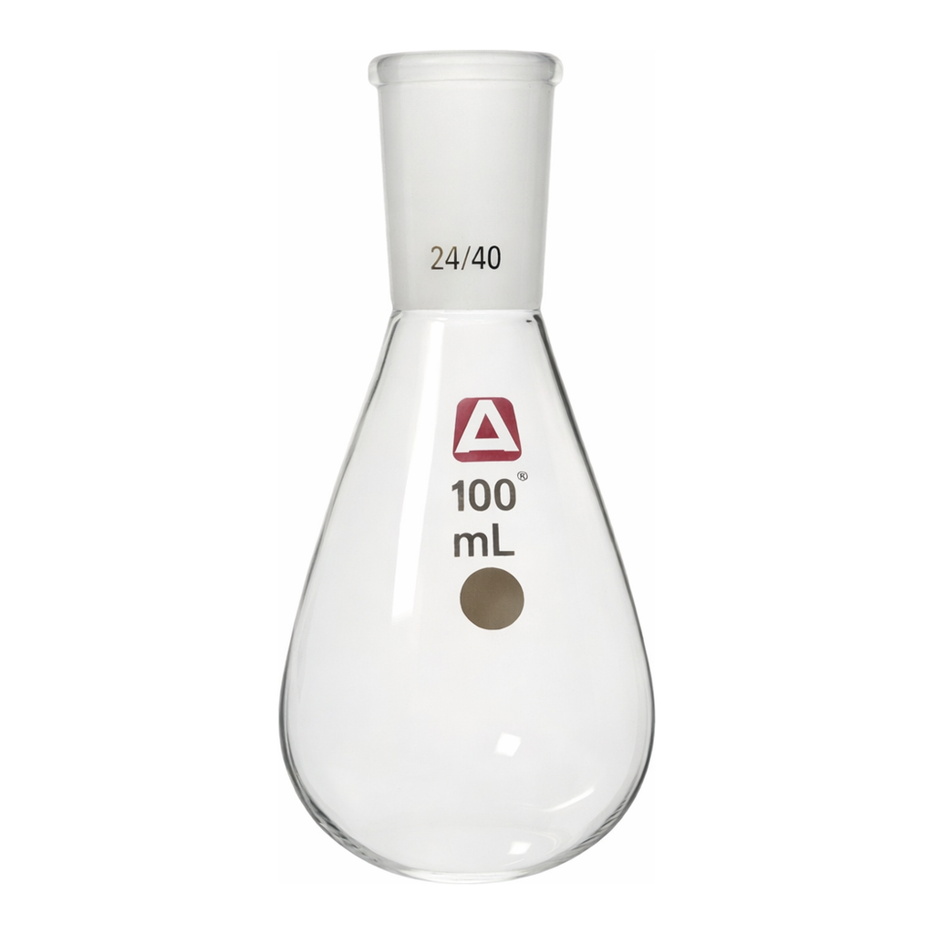 Merck Aldrich evaporating flask, pear-shaped