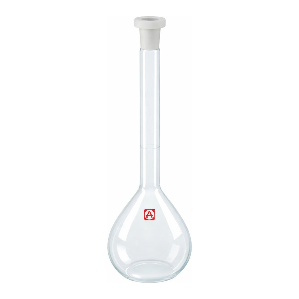 Merck Aldrich Essentials volumetric flask, Class A, meets DIN ISO-1042