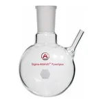 Merck Aldrich round-bottom flask with septum-inlet