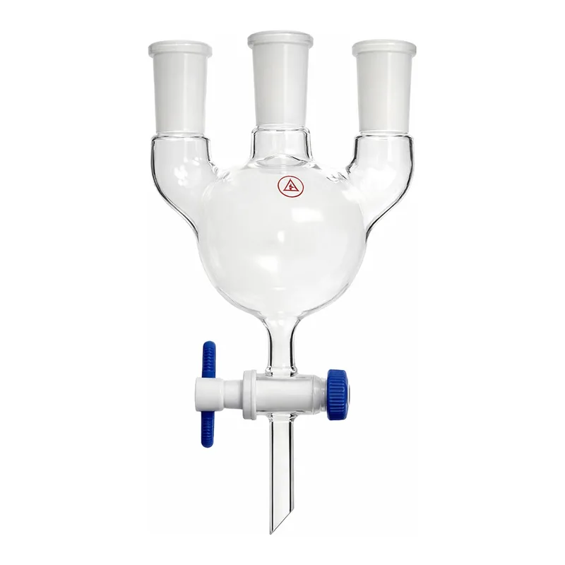 Merck Aldrich three-neck flask with bottom outlet