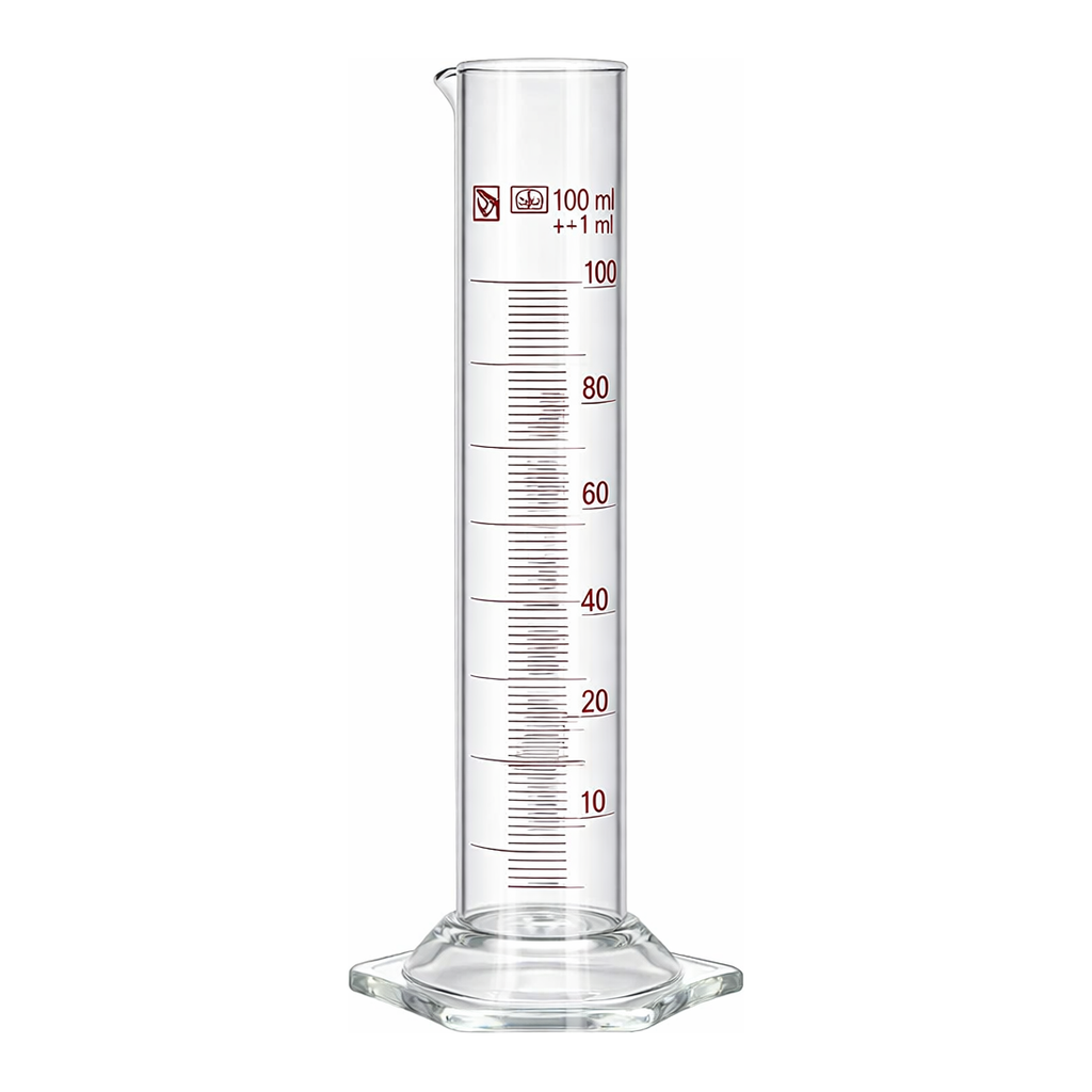 Merck BRAND SILBERBRAND ETERNA measuring cylinder, low-form