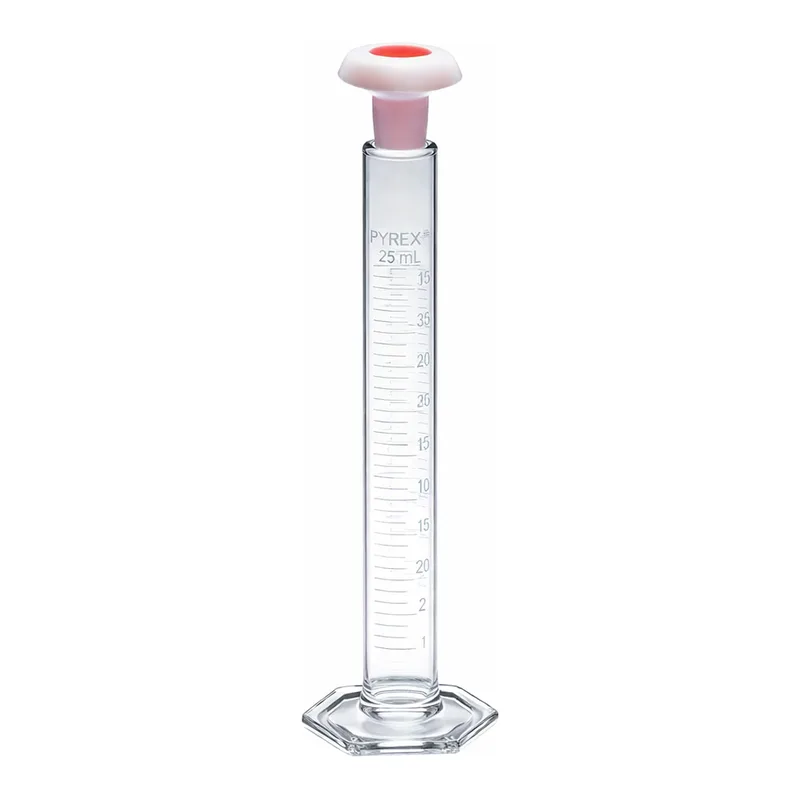 Merck Pyrex Mixing cylinder, class A, works certified