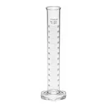Merck Pyrex double metric scale economy grade graduated cylinder