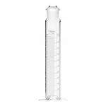Merck Pyrex graduated cylinders with Pyrex stopper