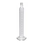 Merck Pyrex serialized/certified graduated cylinder with Pyrex stopper