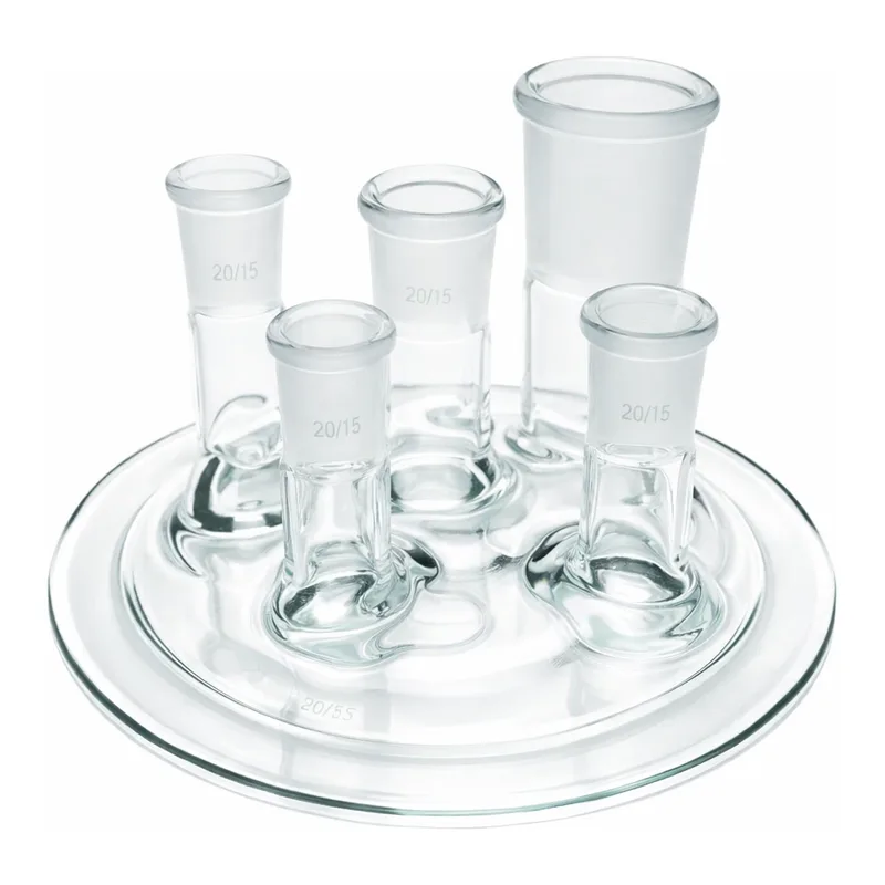 Merck Quickfit flat flange lids for reaction flasks