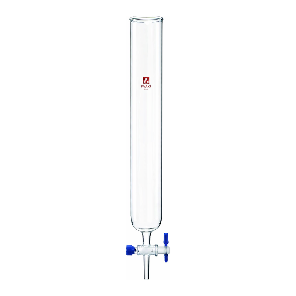 Merck Synthware chromatography column with PTFE stopcock and coarse frit