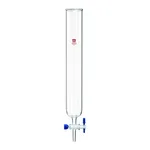 Merck Synthware chromatography column with PTFE stopcock and coarse frit
