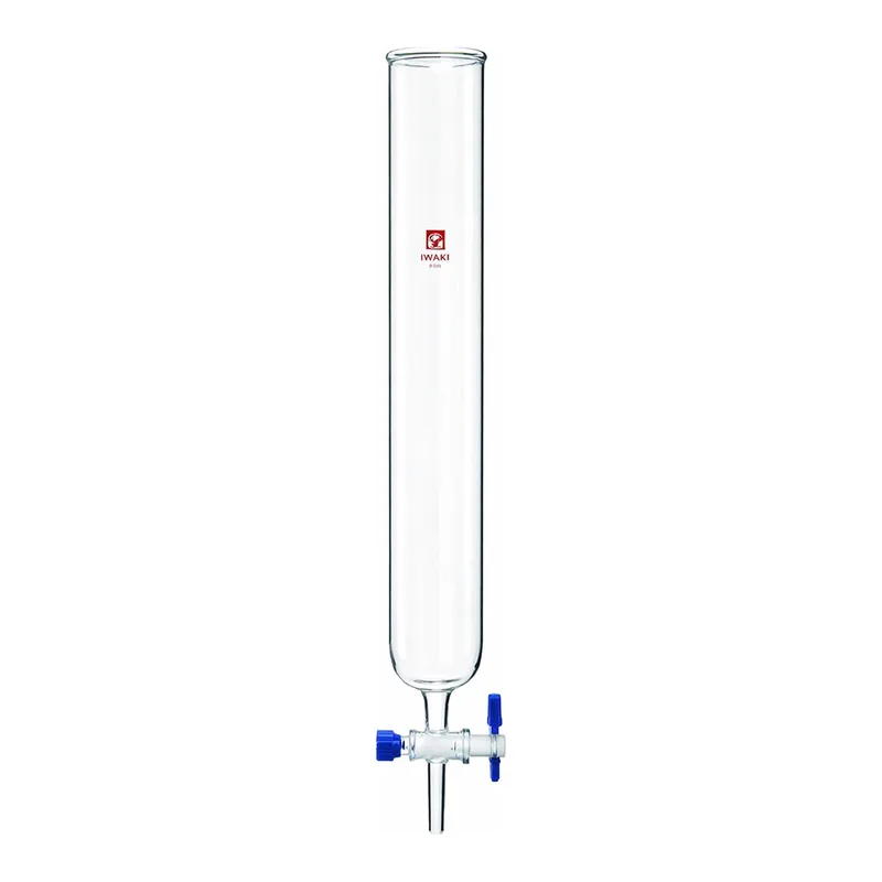 Merck Synthware chromatography column with PTFE stopcock and coarse frit