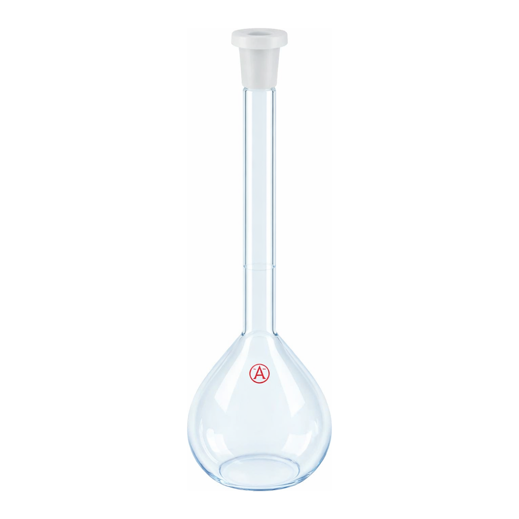 Merck Aldrich Essentials volumetric flask, class A, meets ASTM E288