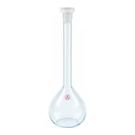 Merck Aldrich Essentials volumetric flask, class A, meets ASTM E288