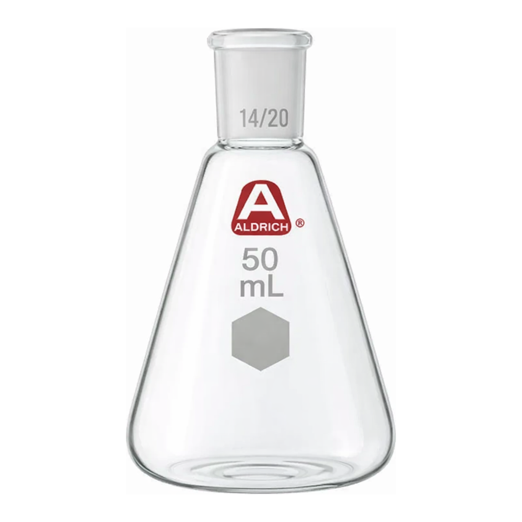 Merck Aldrich Erlenmeyer flask with ST joint