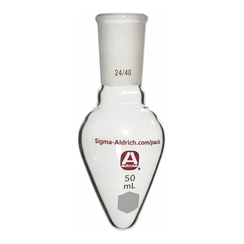Merck Aldrich pear-shaped flask