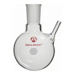 Merck Aldrich round-bottom flask with septum-inlet