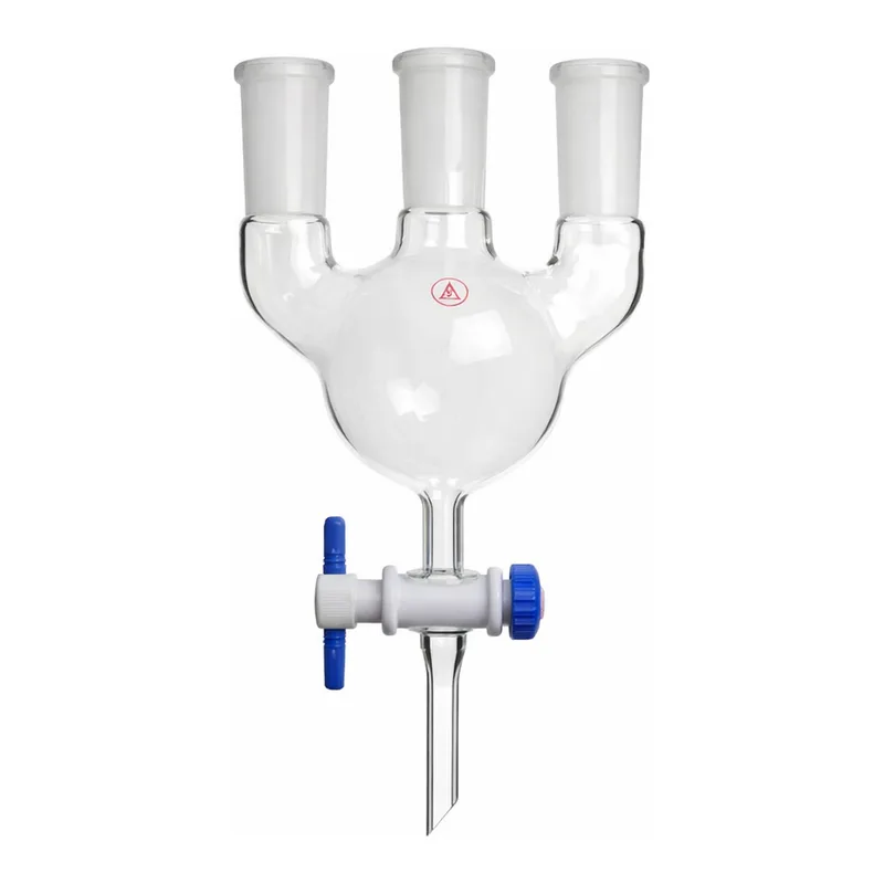 Merck Aldrich three-neck flask with bottom outlet
