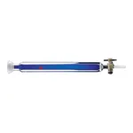 Merck Synthware chromatography column with with spherical joint, PTFE stopcock and coarse frit