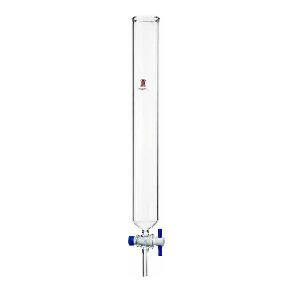 Merck Synthware chromatography column with PTFE stopcock