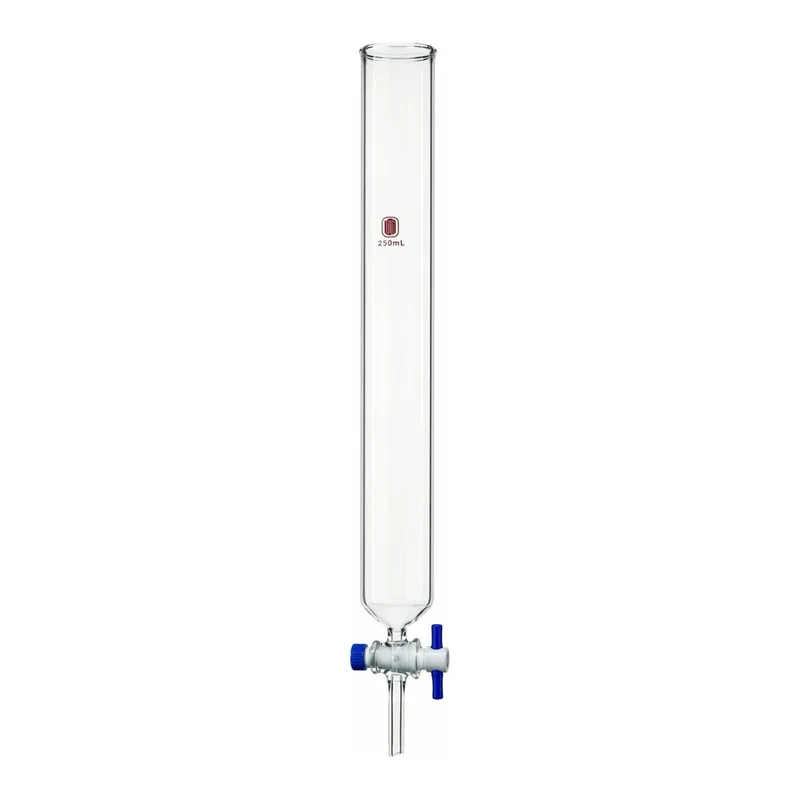 Merck Synthware chromatography column with PTFE stopcock