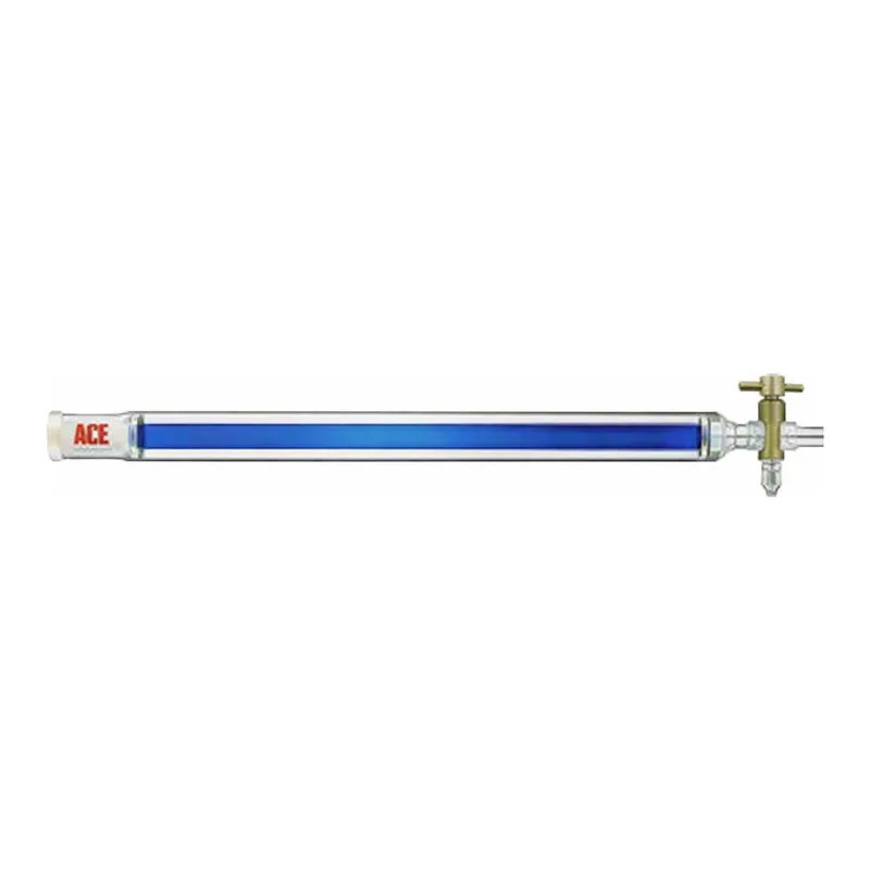 Merck Synthware chromatography column with PTFE stopcock and coarse fritted disc
