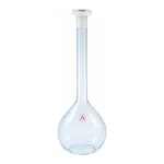 Merck Aldrich Essentials volumetric flask, Class B, meets DIN ISO-1042