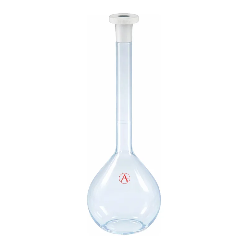 Merck Aldrich Essentials volumetric flask, Class B, meets DIN ISO-1042