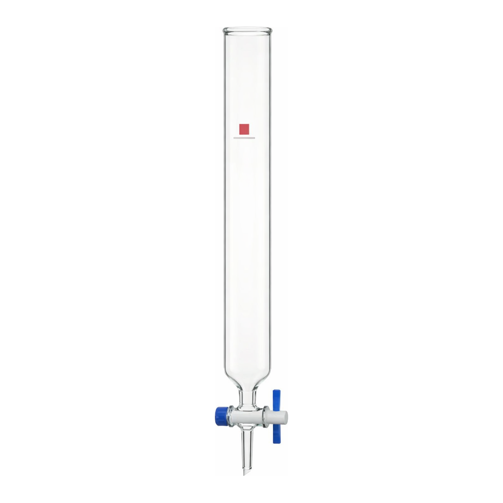 Merck Synthware chromatography column with PTFE stopcock