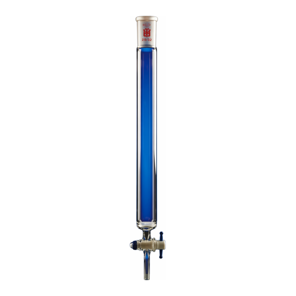 Merck Synthware chromatography column with PTFE stopcock