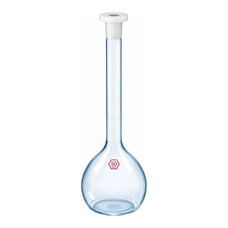 Merck Aldrich Essentials volumetric flask, class A, meets ASTM E288