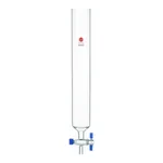 Merck Synthware chromatography column with PTFE stopcock and coarse frit