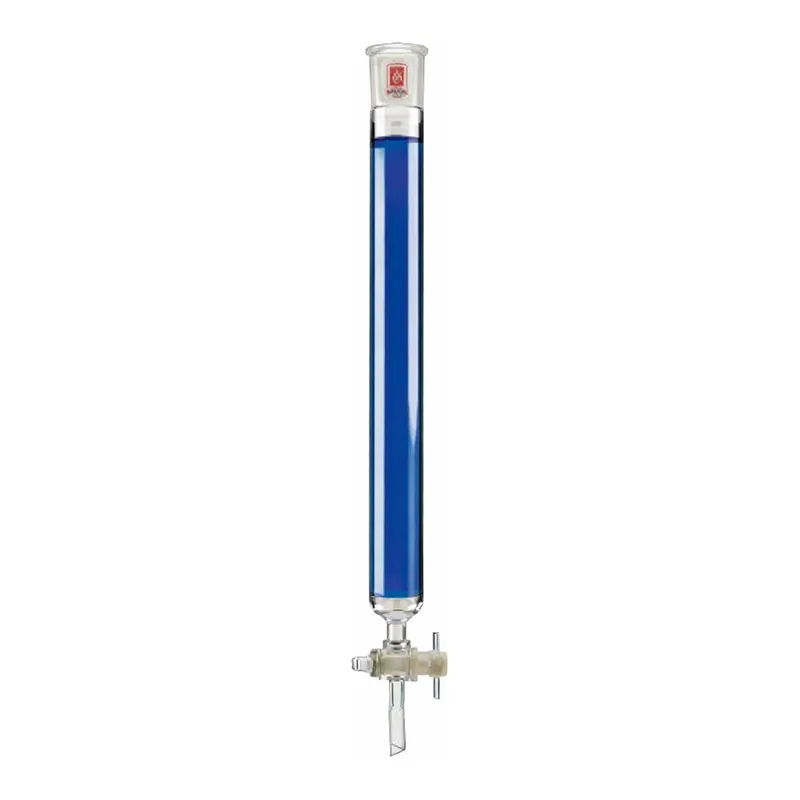 Merck Synthware chromatography column with PTFE stopcock