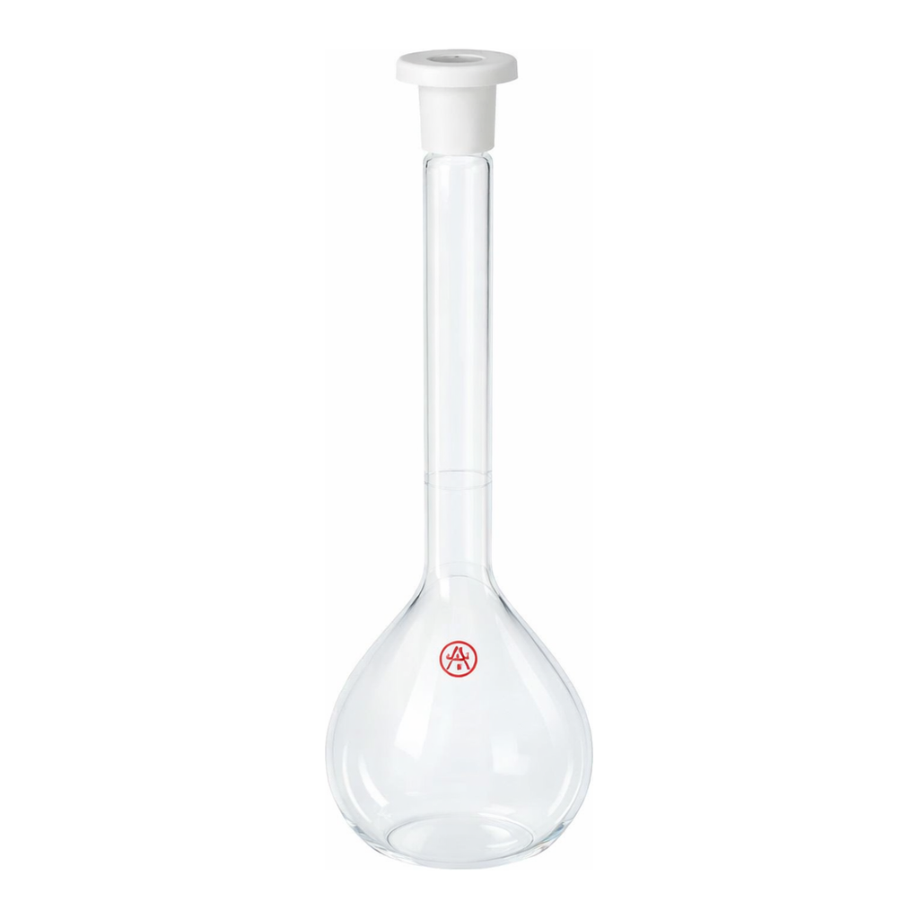 Merck Aldrich Essentials volumetric flask, Class A, meets DIN ISO-1042