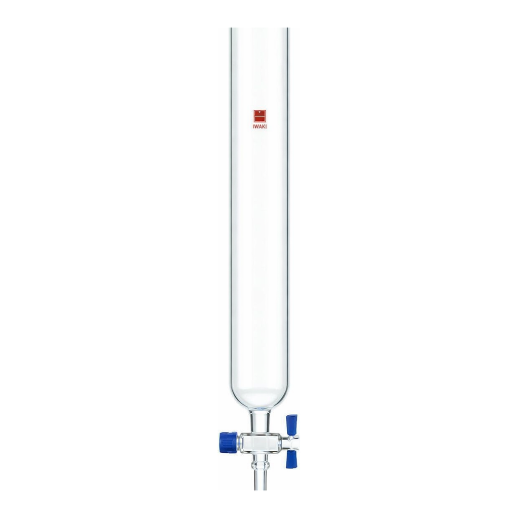 Merck Synthware chromatography column with PTFE stopcock and coarse frit