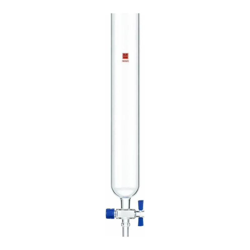 Merck Synthware chromatography column with PTFE stopcock and coarse frit