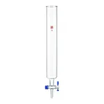 Merck Synthware chromatography column with PTFE stopcock and coarse frit