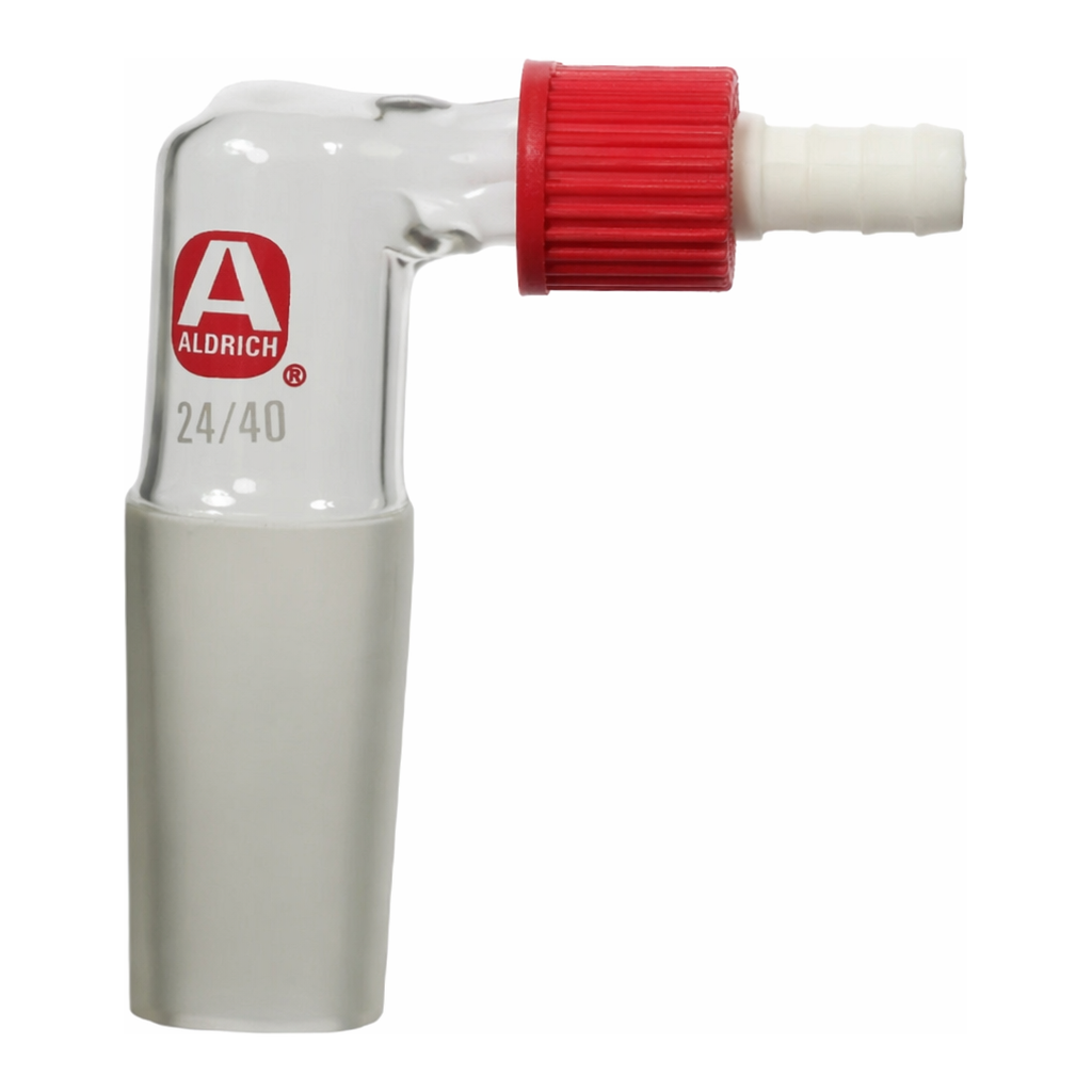 Merck Aldrich vacuum adapter with SafetyBarb hose connector