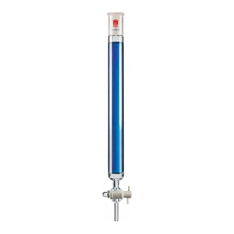 Merck Synthware chromatography column with PTFE stopcock
