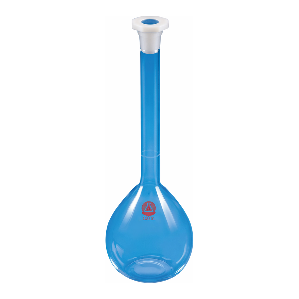 Merck Aldrich Essentials volumetric flask, Class A, meets DIN ISO-1042