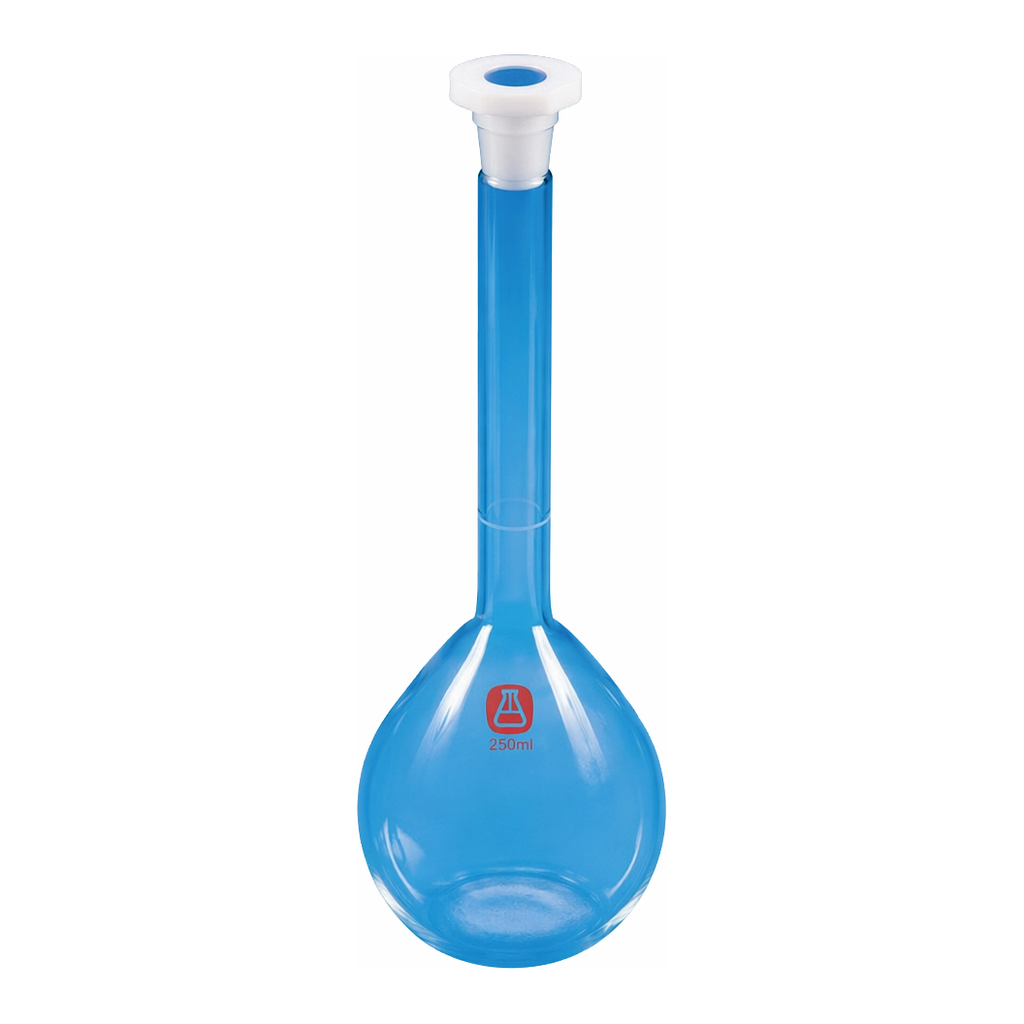 Merck Aldrich Essentials volumetric flask, class A, meets ASTM E288