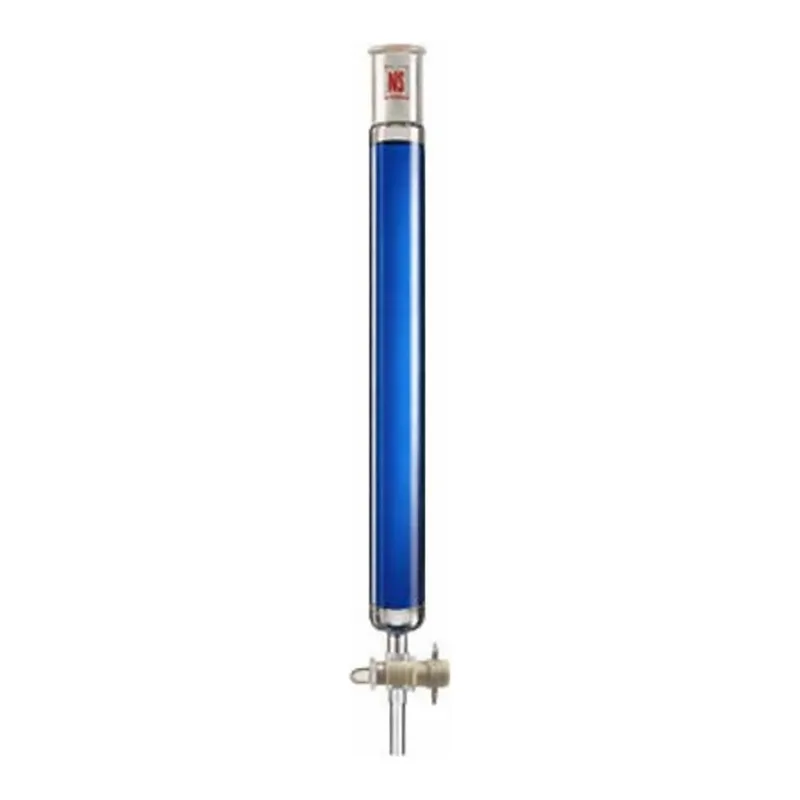 Merck Synthware chromatography column with PTFE stopcock