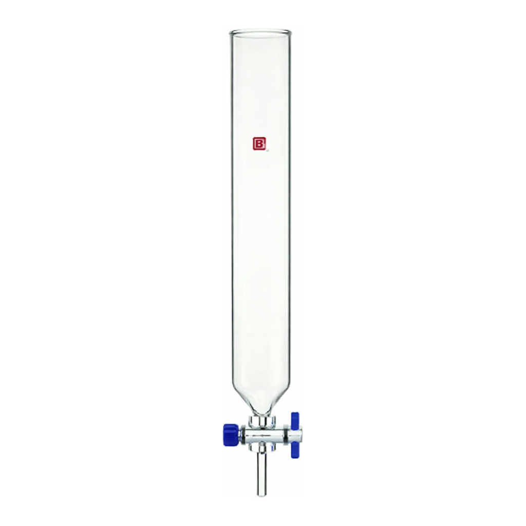 Merck Synthware chromatography column with PTFE stopcock